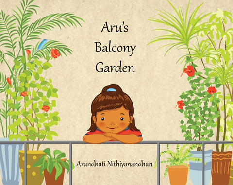 Aru's Balcony Garden (Colored)