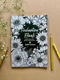 Enchanting florals - A Stress-Relieving & Mindful Colouring Book