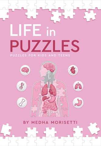 Life In Puzzles - Puzzles for Kids and Teens (Black & White Edition)