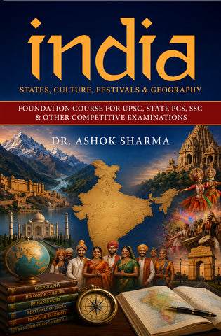 India: States, Culture, Festivals & Geography - Foundation Course for UPSC, State PCS, SSC & Other Competitive Examinations