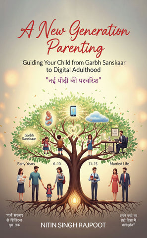 A New Generation Parenting - Guiding Your Child from Garbh Sanskaar to Digital Adulthood (Hindi Edition)