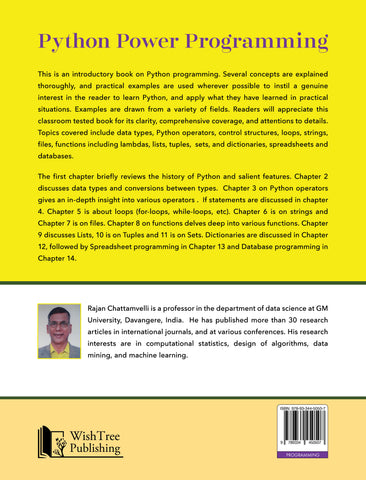 Python Power Programming - From Core Concepts to Spreadsheets and Data ...