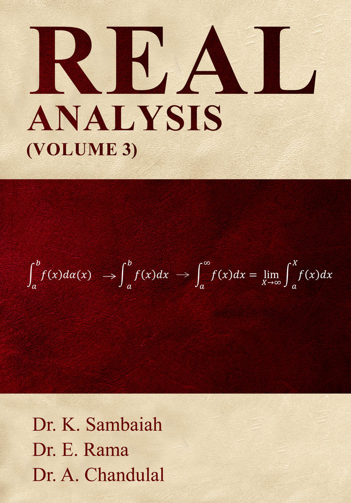 Real Analysis - (Volume 3) – WFP Store