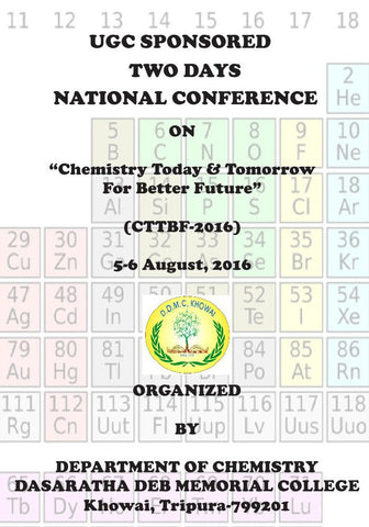 Chemistry Today & Tomorrow For Better Future : UGC Sponsored Two Days National Conference