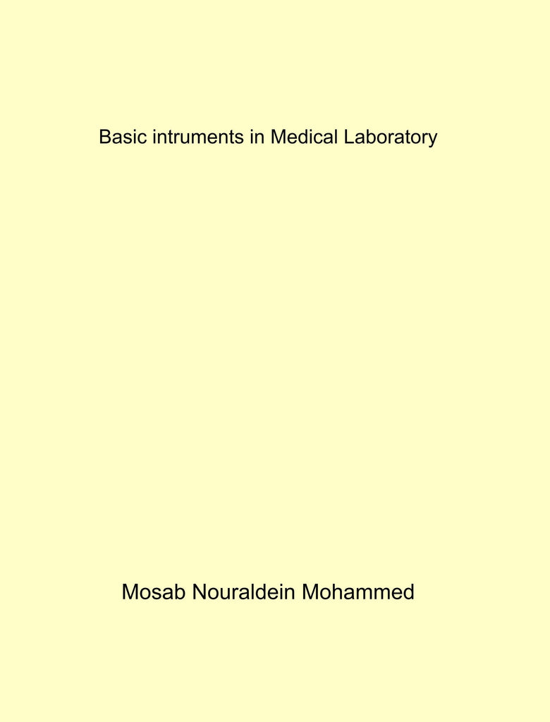 Basic intruments in Medical Laboratory – WFP Store