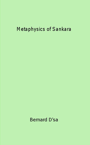 Metaphysics of Sankara