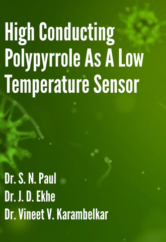 High Conducting Polypyrrole As A Low Temperature Sensor