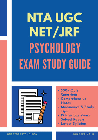 NTA UGC NET/JRF Psychology Exam Study Guide
