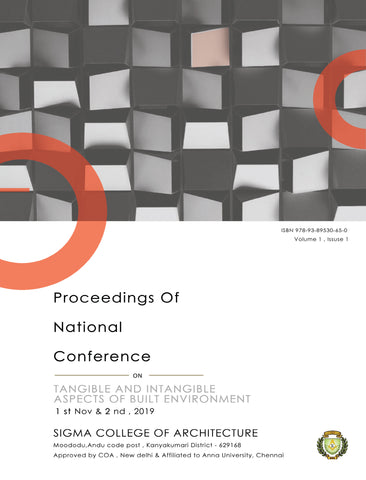 Proceedings Of National Conference On Tangible And Intangible Aspects Of Built Environment
