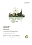 Proceedings of International Conference on Architecture, Planning & Sustainable Engineering
