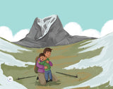 The Mighty Annapurna - Illustrated book about the Himalayan mountain range seen through a child’s eye